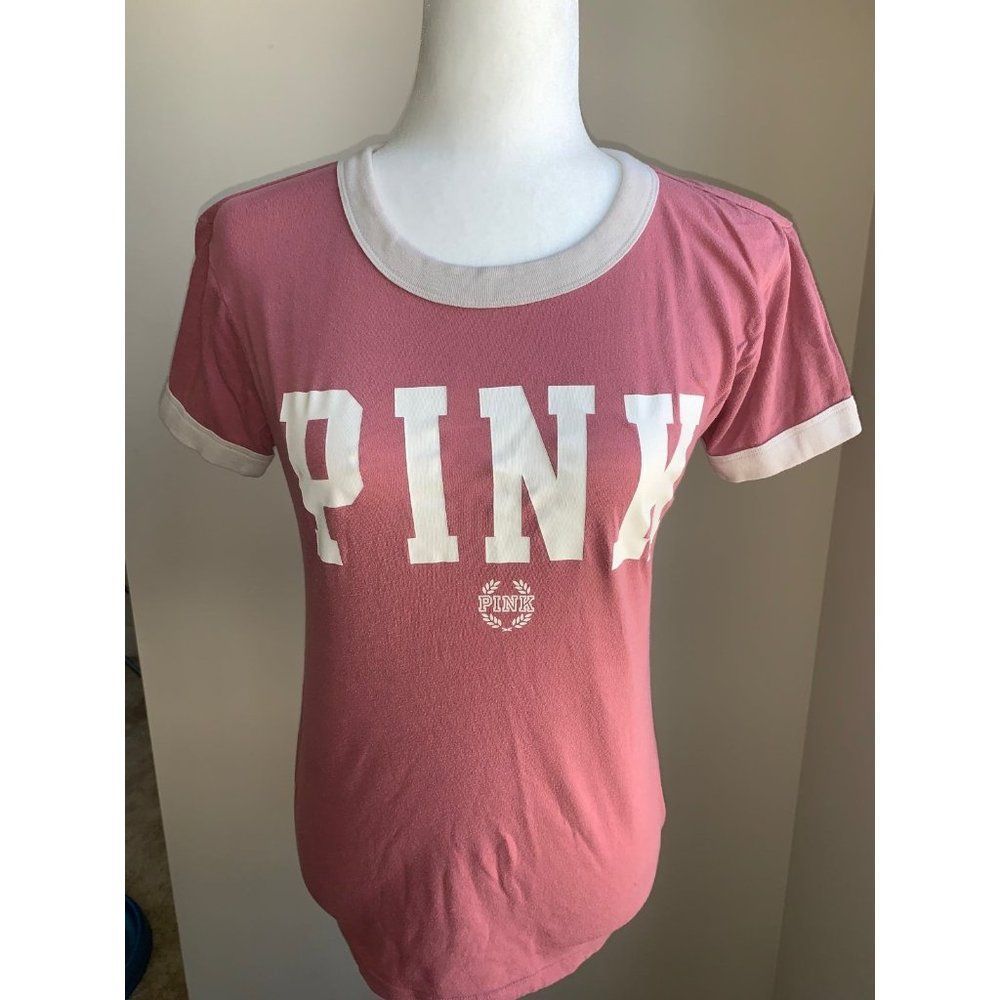 PINK semi-vintage basic tee